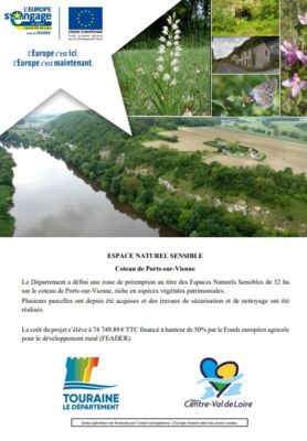 ESPACE NATUREL SENSIBLE - Coteau de Ports-sur-Vienne