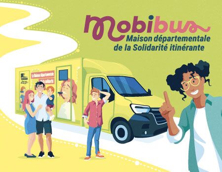Mobibus, la Maison départementale de la Solidarité itinérante !